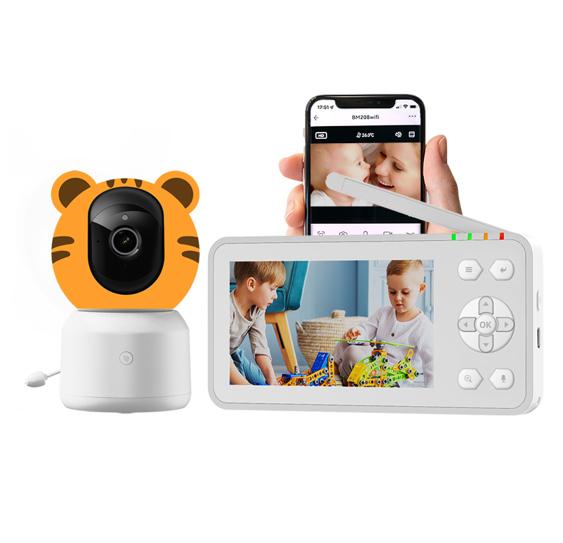 Home Security Plans - 4.3Inch Screen 2MP 1080P WIFI intercom