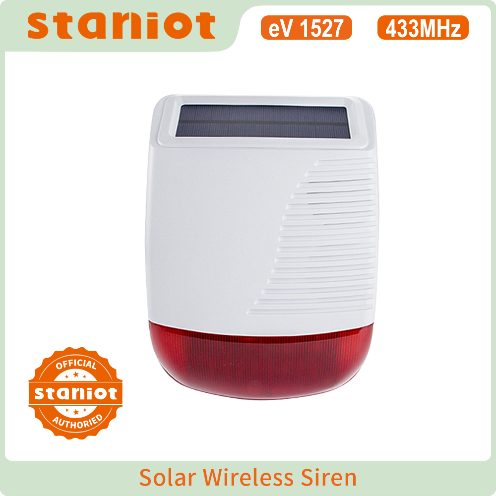 Staniot Wireless Outdoor Solar - Home Security Lights ulasan dan harga