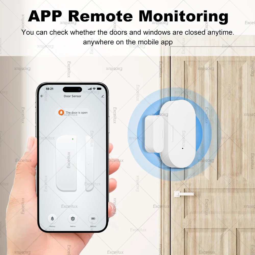 Zigbee 3.0 Door Window Sensor  - Home Security Device ulasan dan harga