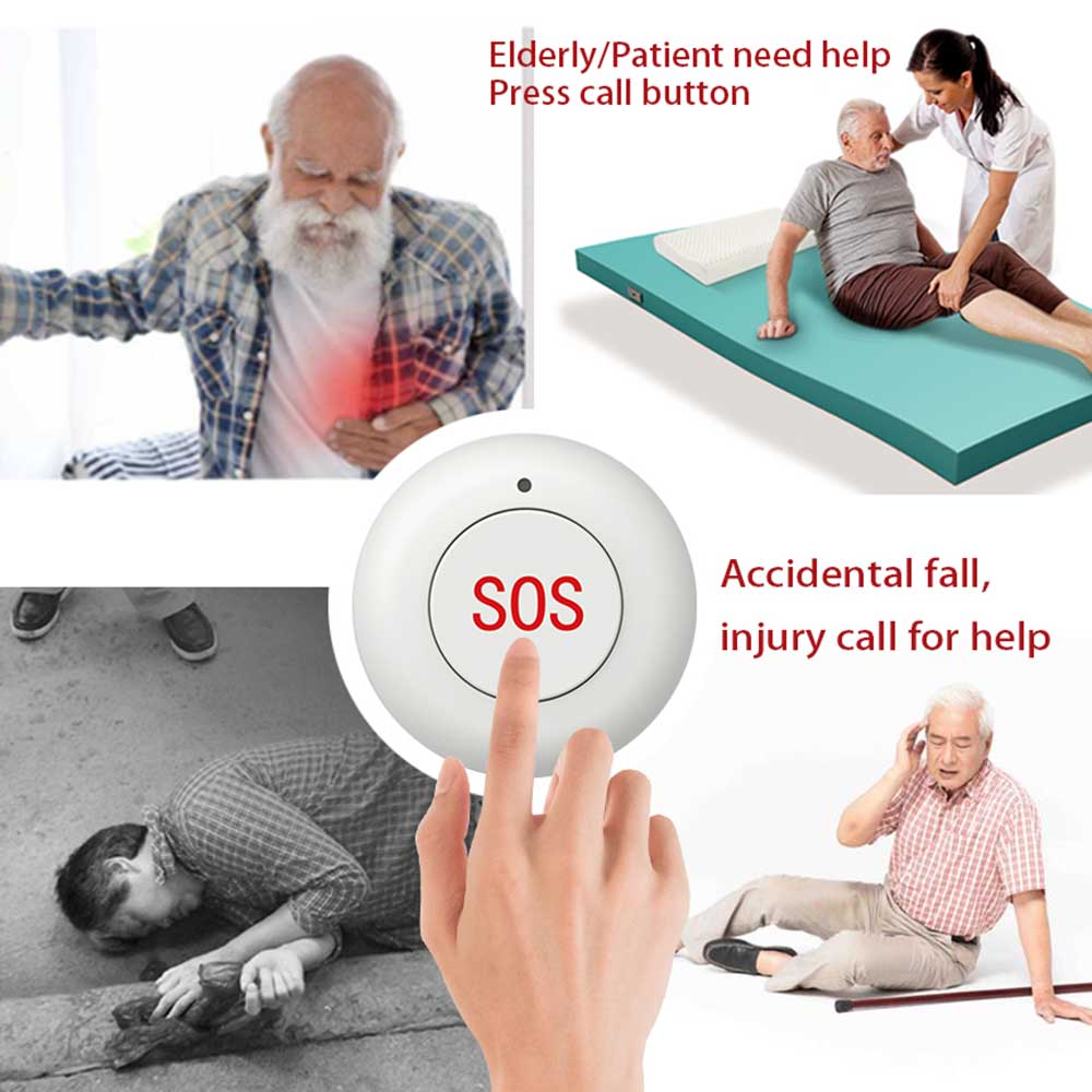 Wireless SOS Button Smart Home - Home Security Device ulasan dan harga