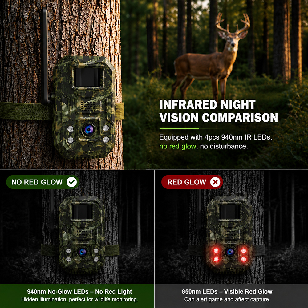 EU TUYA 4G Solar Trail 940nm I - Home Security Game ulasan dan harga