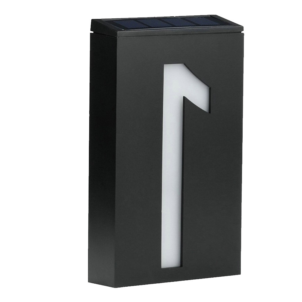 LED Solar Number Doorplate Lig - Home Security Lights ulasan dan harga