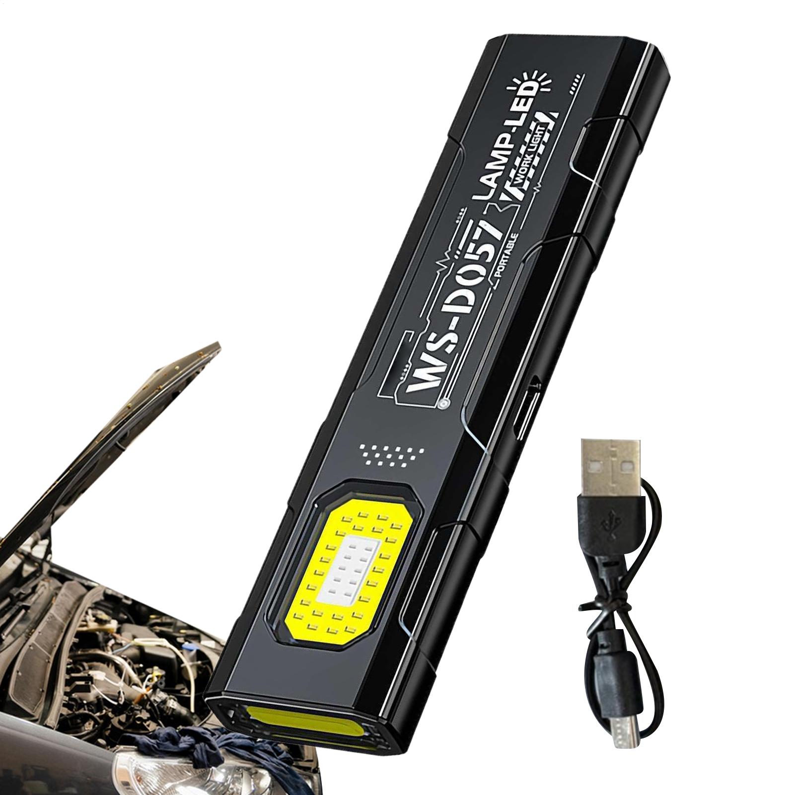 LED COB Flashlight Type C Rech - Home Security Flood Lights ulasan dan harga