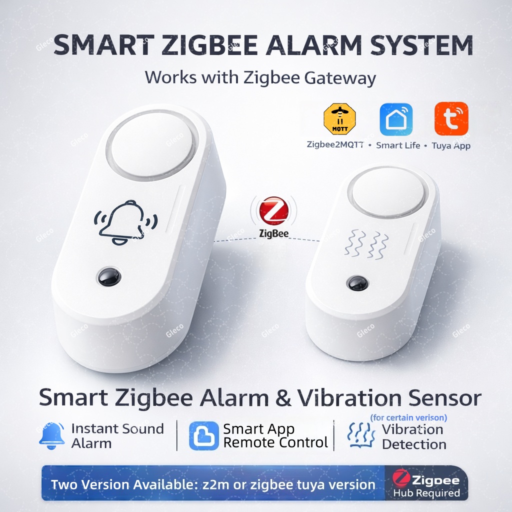 Zigbee Siren Alarm With Option - Home Security Lights ulasan dan harga