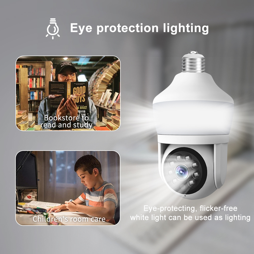 3MP 1296P Yoosee/Carecam APP N - Home Security Flood Lights ulasan dan harga
