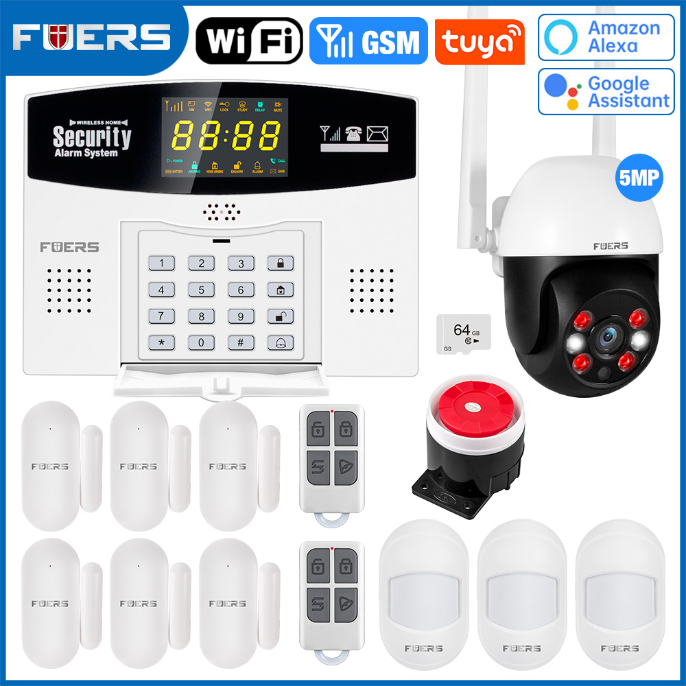 Fuers Tuya Smart Alarm System  - Home Security Number ulasan dan harga