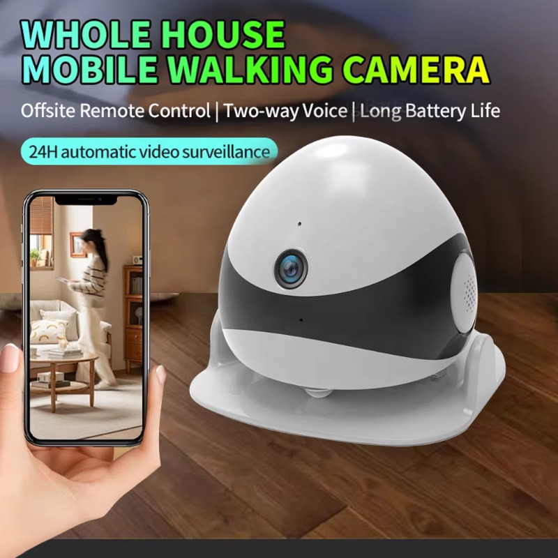 Wireless 2K HD Mobile Pet Comp - Home Security Ai ulasan dan harga