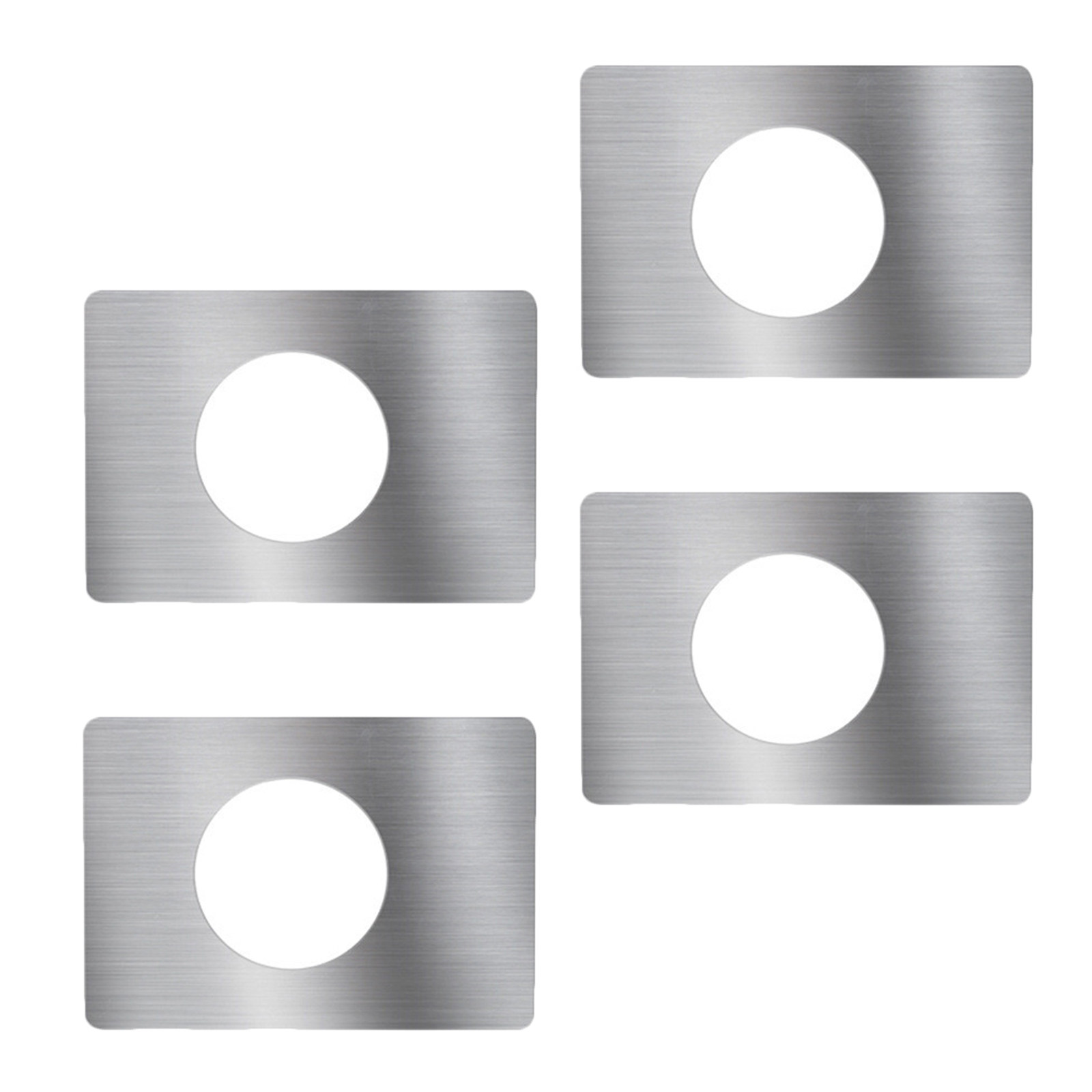 4Pcs Stainless Steel Door Stri - Door Reinforcer Kit ulasan dan harga