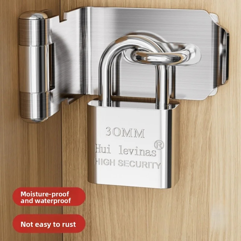 Stainless Steel Padlock Hasp 9 - Home Security Tapo ulasan dan harga