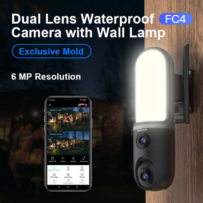6MP O-Kam APP 5X Dual Lens  Ga - Home Security Flood Lights ulasan dan harga
