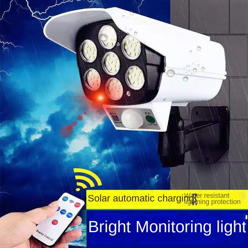 Outdoor Solar Light Motion Sen - Home Security Flood Lights ulasan dan harga