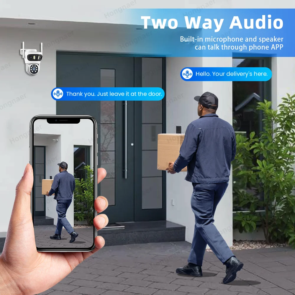 2026 Hongnaer 6MP 4CH 3 Lens 2 - Home Security Usa ulasan dan harga