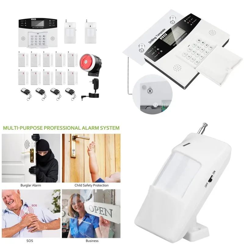 House Burglar Alarm Kit Auto D - Home Security Usa ulasan dan harga