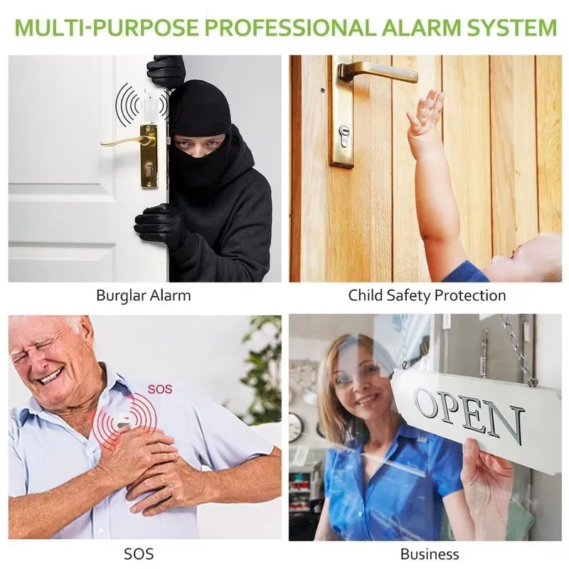 House Burglar Alarm Kit Auto D - Home Security Usa ulasan dan harga