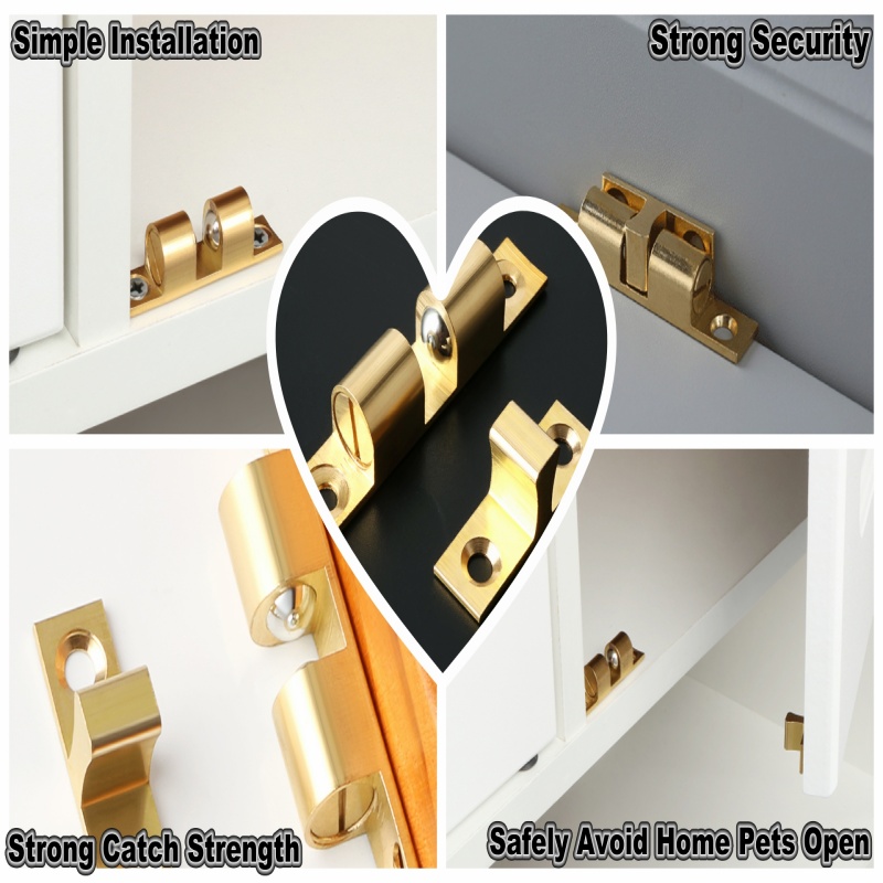 3/6pcs Cabinet Closet Door Bal - Home Security Tapo ulasan dan harga