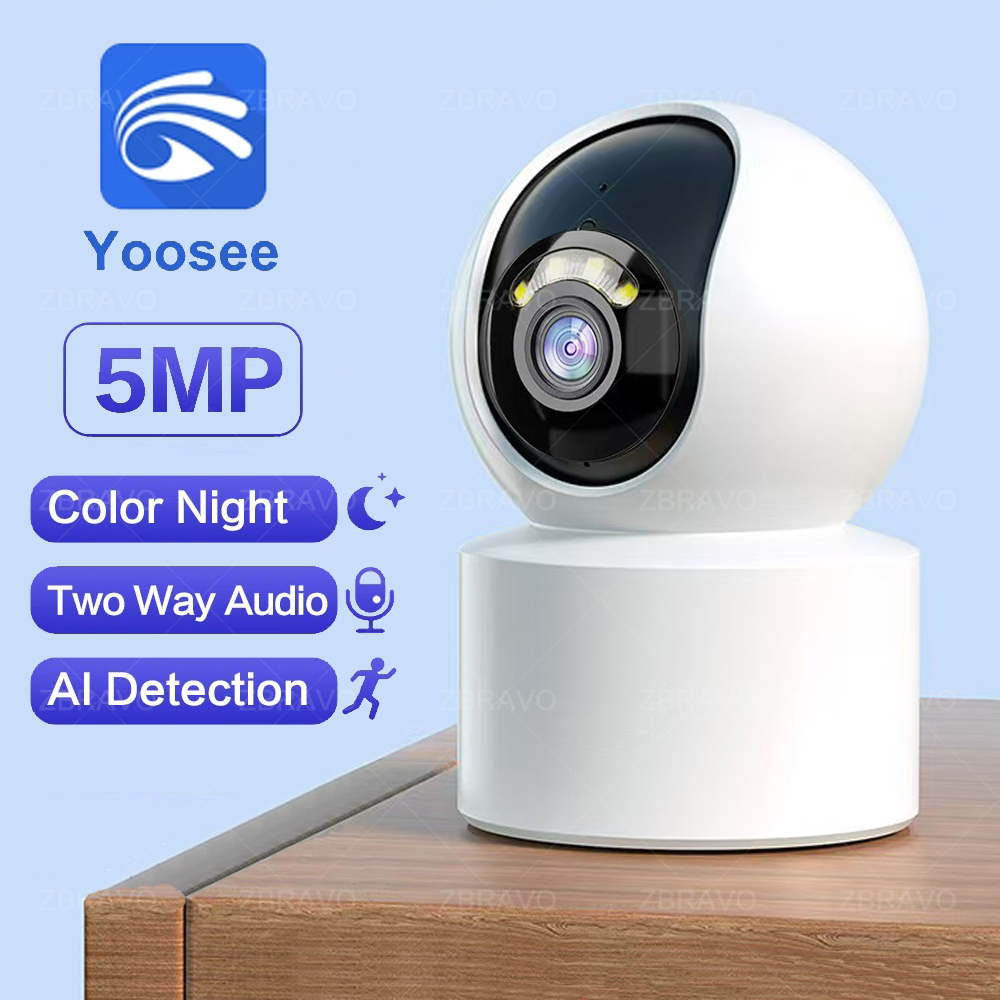 Yoosee 5MP WiFi Security PTZ I - Home Security Ai ulasan dan harga