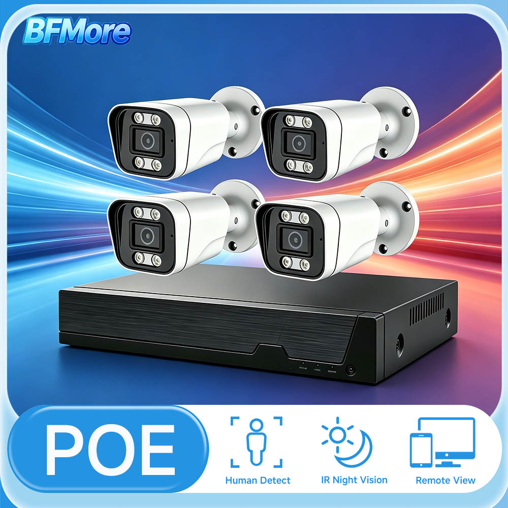 BFMore 8MP 4K Ai Human Detecti - Home Security Ai ulasan dan harga