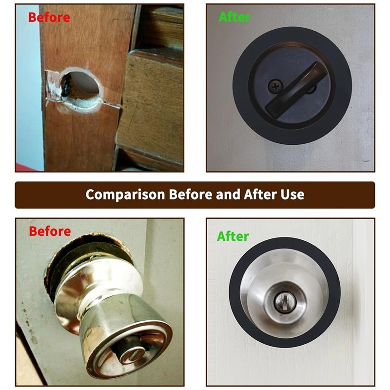 AB42-Door Knob/Deadbolt Reinfo - Door Reinforcer Kit ulasan dan harga