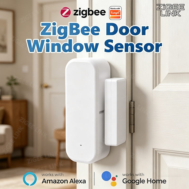 ZigBee Door Window Sensor Gate - Home Security Lights ulasan dan harga