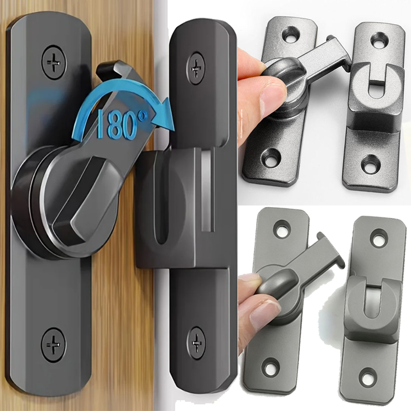 90/180° Rotate Door Lock Zinc  - Home Security Tapo ulasan dan harga