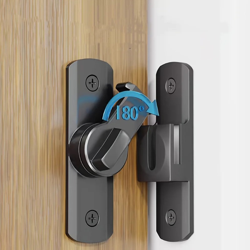 90/180° Rotate Door Lock Zinc  - Home Security Tapo ulasan dan harga