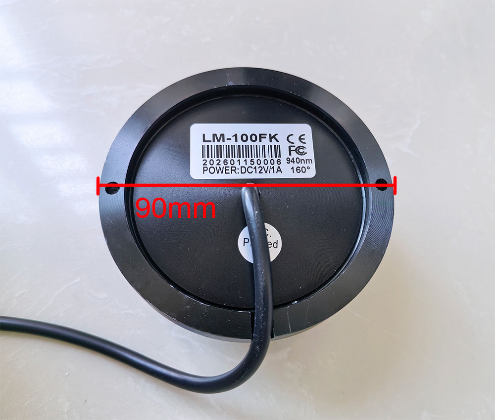 New Indoor Black Invisible IR  - Home Security Lights ulasan dan harga