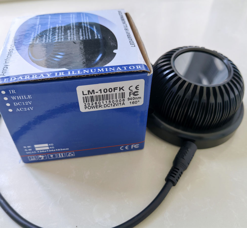 New Indoor Black Invisible IR  - Home Security Lights ulasan dan harga