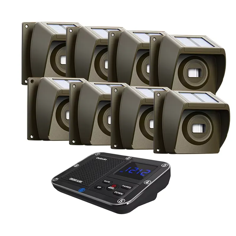 Outdoor Solar - Powered Wirele - Home Security Usa ulasan dan harga