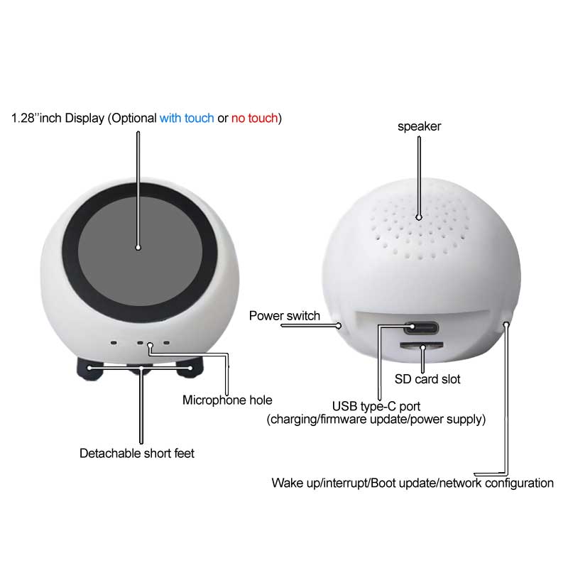 ESP32 S3 1.28inch N16R8 Develo - Home Security Ai ulasan dan harga