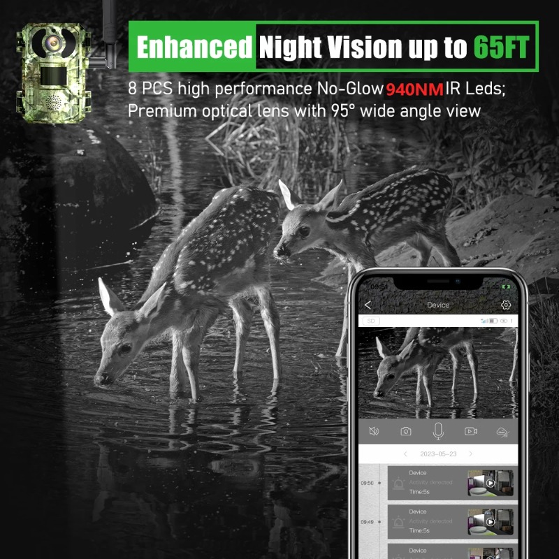 4G Sim Solar Trail Game 940nm  - Home Security Game ulasan dan harga