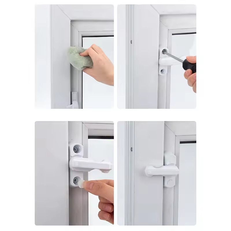 Window Door Sash Lock Plastic  - Home Security Tapo ulasan dan harga