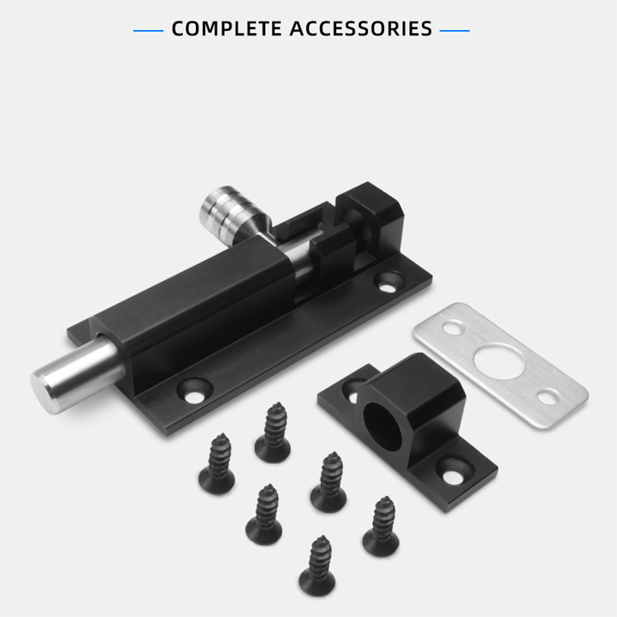 1pc Security Door Bolt Reinfor - Door Reinforcer Kit ulasan dan harga