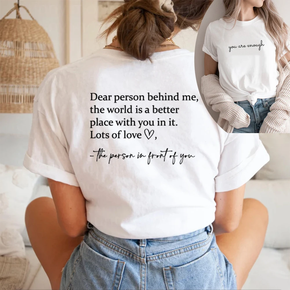 Dear Person Behind Me T-shirt  - Home Security Companies Near Me ulasan dan harga