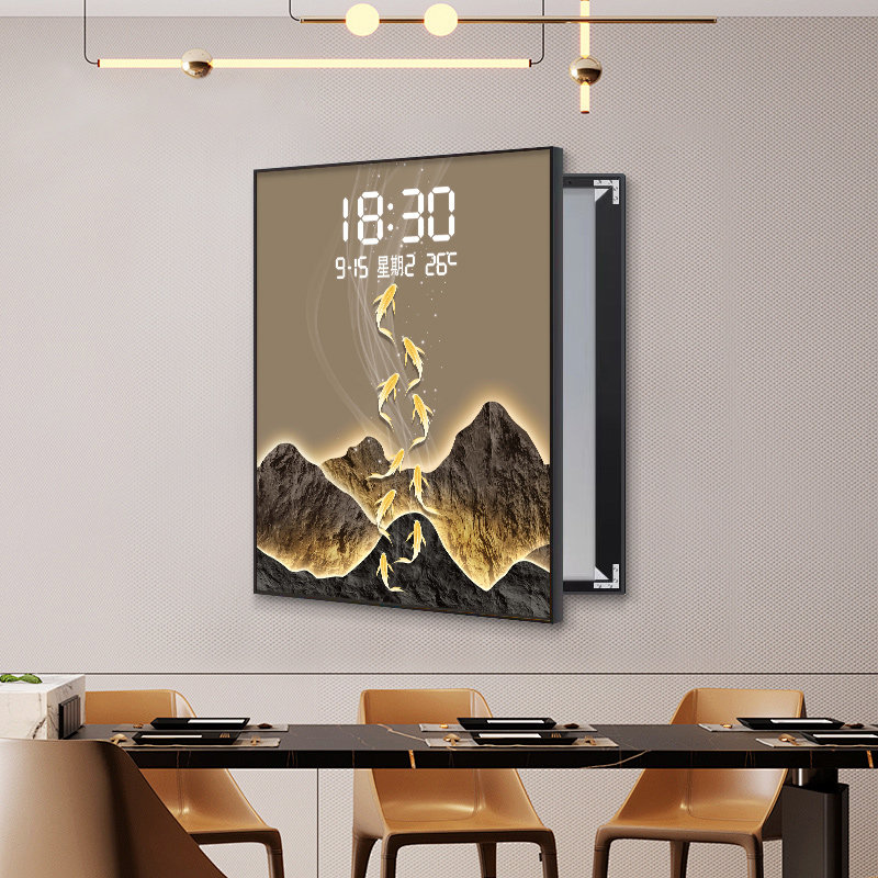 xx- Light Numbers Wall Clock S - Home Security Number ulasan dan harga