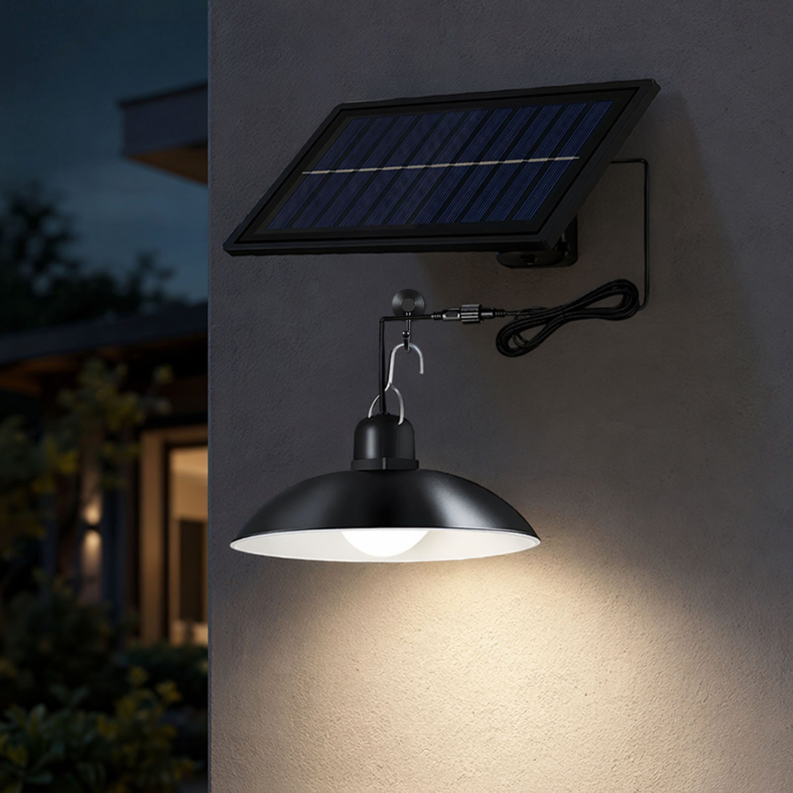 Solar Street Lights Outdoor, C - Home Security Flood Lights ulasan dan harga