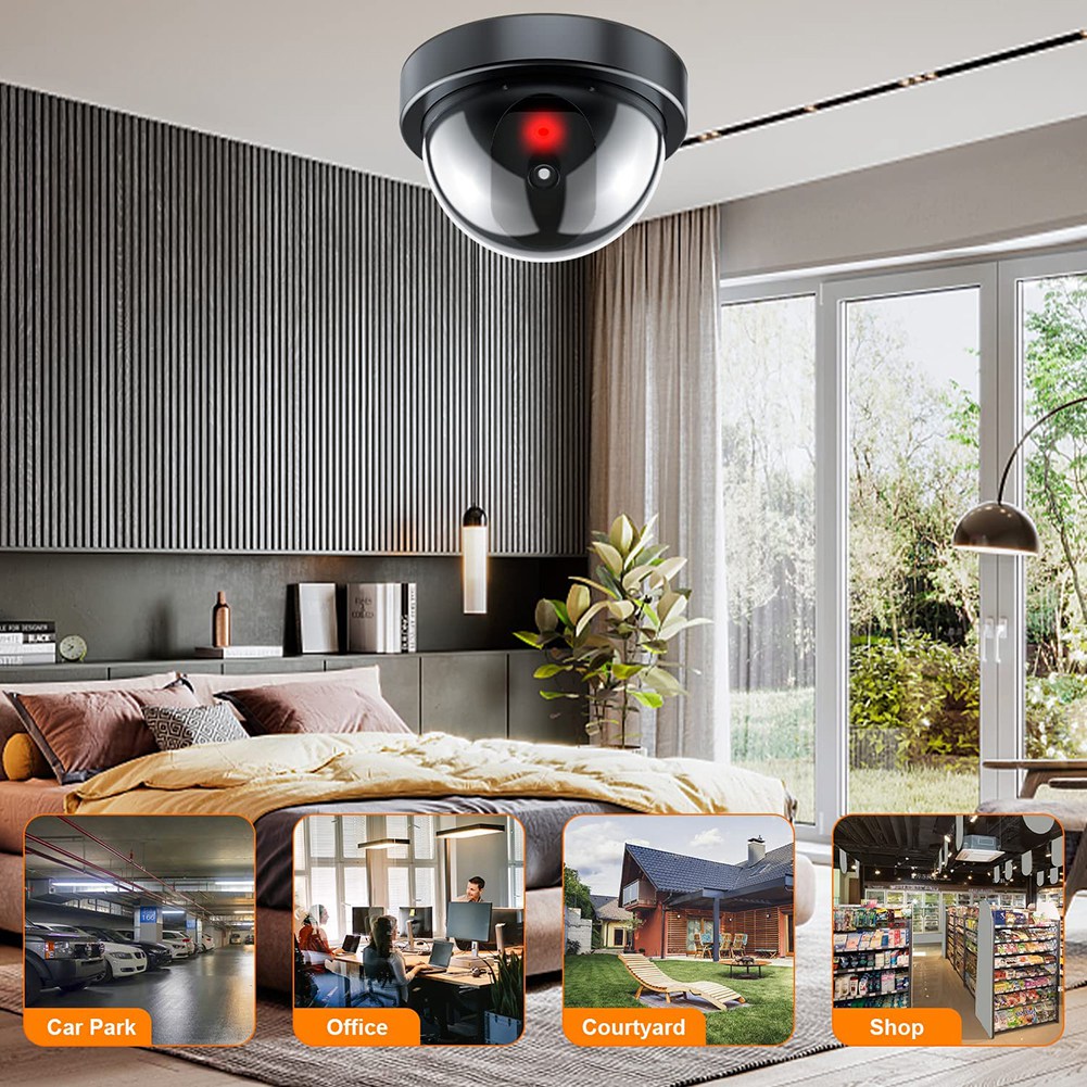 A55T Dummy Security Camera,Fak - Home Security Lights ulasan dan harga