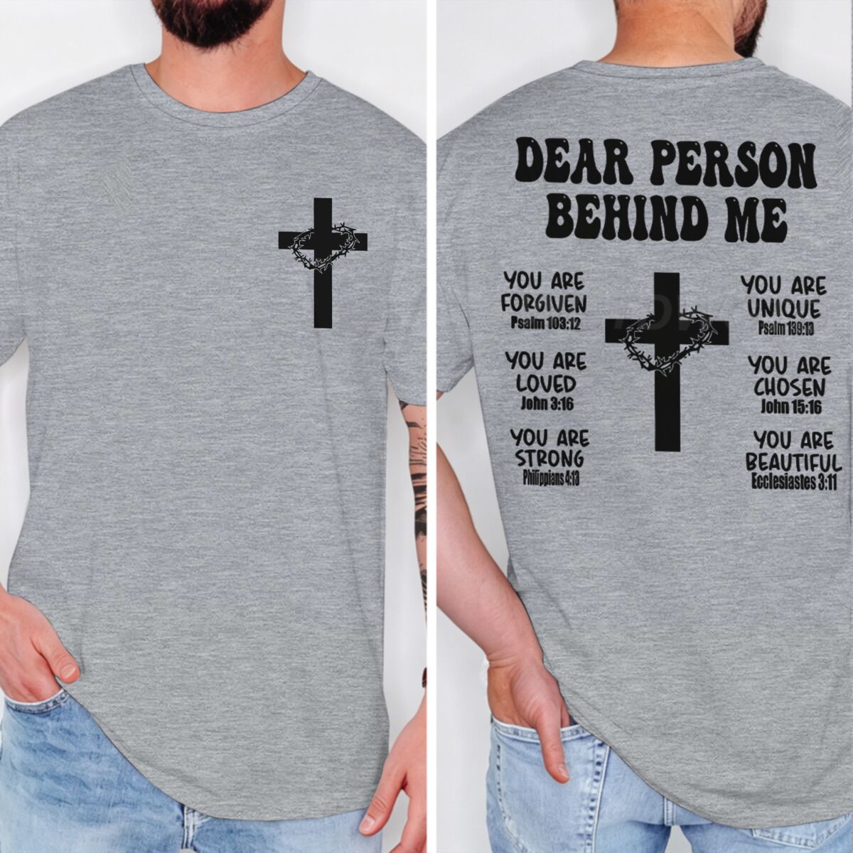 Christian Bible Verse T-shirt  - Home Security Companies Near Me ulasan dan harga
